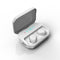 Dual bluetooth 5.0 TWS Wireless Earphone Digital Display IPX7 Waterproof In-ear Headphone with Mic Charging Box