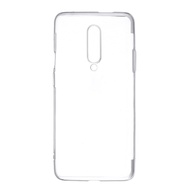 Bakeey Plating Transparent Shockproof Soft TPU Back Cover Protective Case for OnePlus 7 PRO