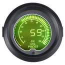 Universal 2inch 52mm Oil Press Pressure Gauge Digital LED 7Color 150 PSI Meter