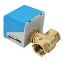 TMOK TK360 3/4" Motorized Electric Brass Globe Valves 2 Wire AC 220V Female Two Way Stop Valve