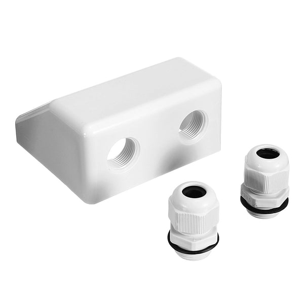 100x90x50mm ABS Roof Solar Panel Cable Entry Gland Double Cable Gland Box For Caravan Boat
