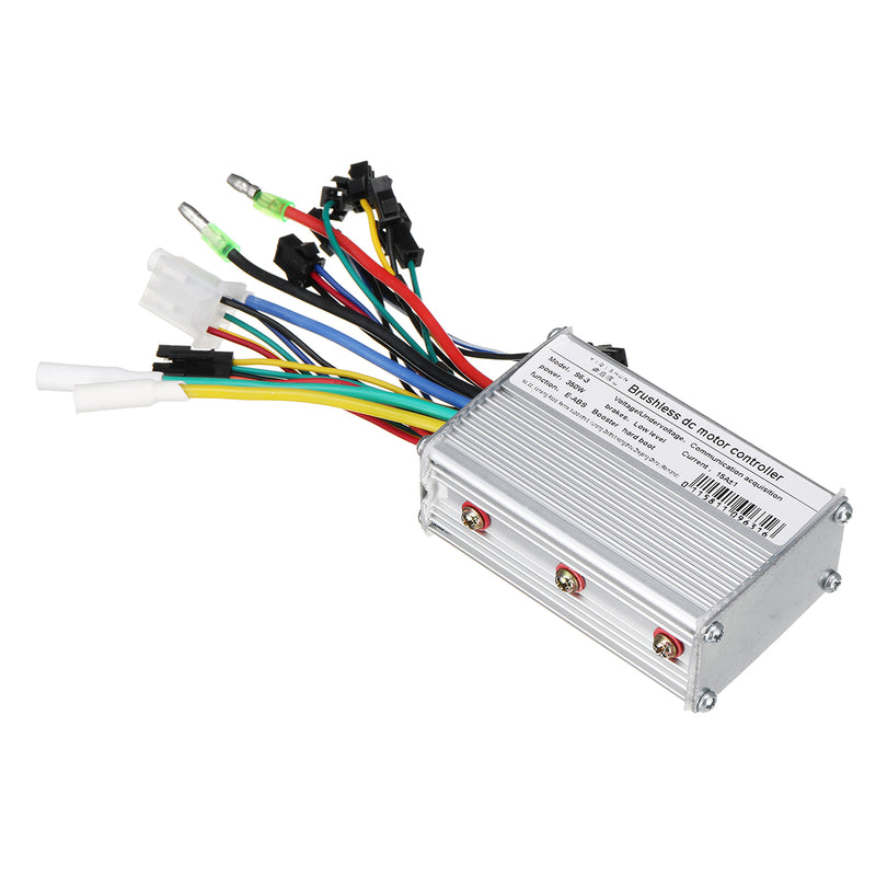 Control unit 24V-48V 250W for Scooter E-Bike Brushless Motor Controller with LCD