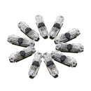 10PCS Transparent I Type Quick Splice Single Wire Connector Terminal for LED Strip Light