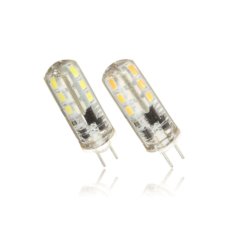 10X G4 1.5W 24 SMD 3014 LED Pure White Cool White Replace Halogen Bulb Lighting Bulb AC/DC 12V