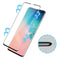 BAKEEY Ultrasonic Fingerprint Unlock 3D Curved Edge Full Glue Tempered Glass Screen Protector for Samsung Galaxy S10 Plus 6.4