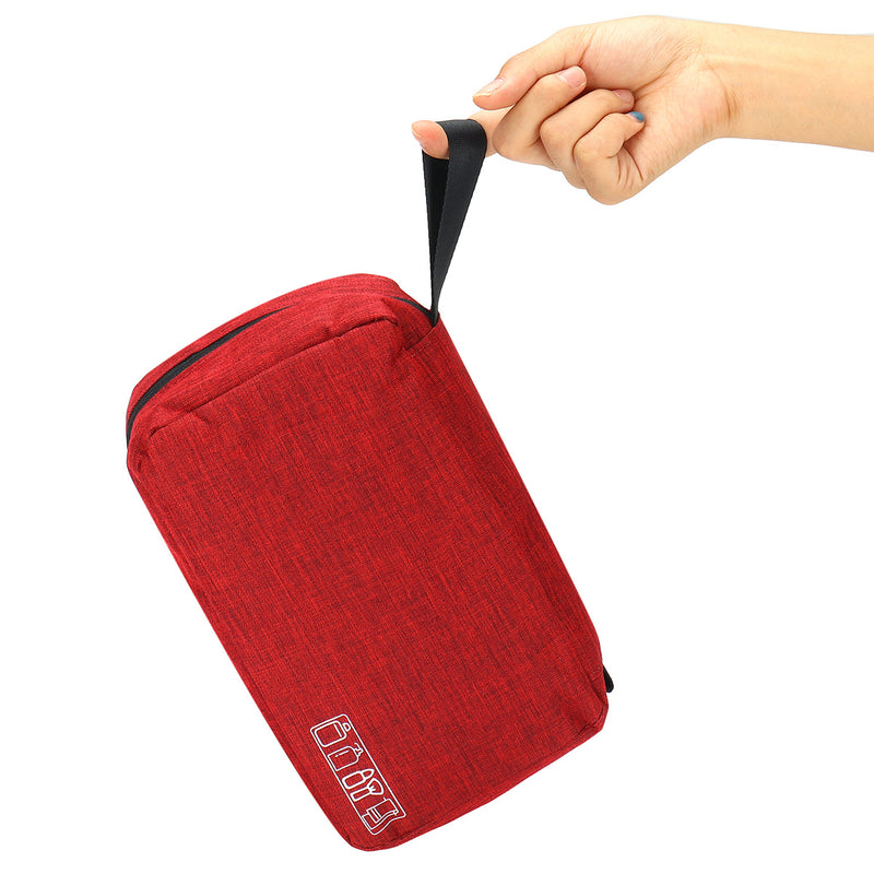 Portable cosmetic bag large-capacity Korean version simple small waterproof travel portable wash Phone bag portable customization