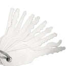 DANIU 12 in1 Double Sided Car Padlock Key Lock Opener Tools Lock Pick Tools for Locksmith