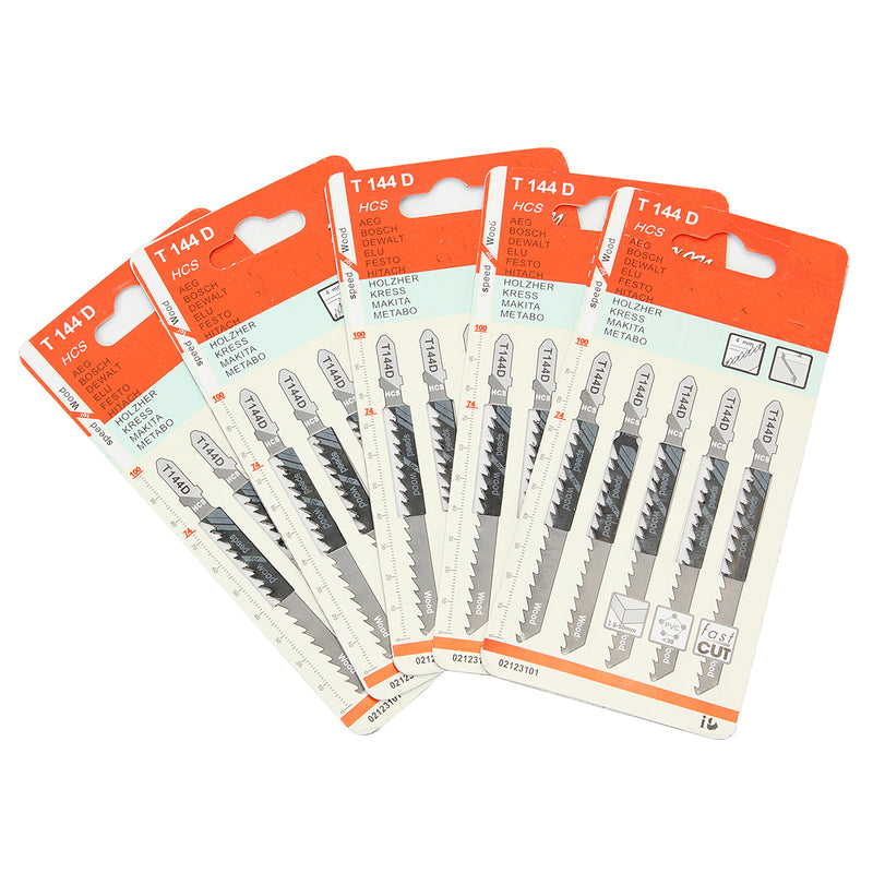 25pcs T144D Tops Tools Jig saw Blade for Bosch for Dewalt Makita Milwaukee