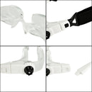 Headband 4.0X Bracket TV Glasses Magnifier Loupe Goggles Magnifying Glass