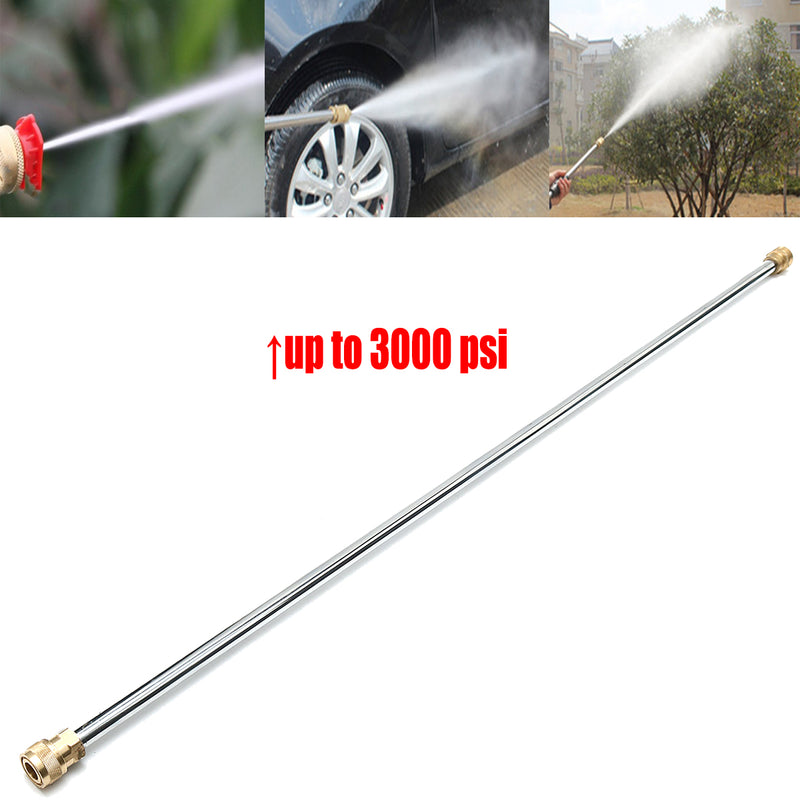 3000PSI 36 Inch Extension Rod High Pressure Washer Replacement Spray Wand Extension Lance