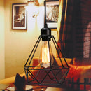 Industrial Vintage Metal Cage Hanging Ceiling Pendant Light Lighting Holder Shade