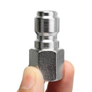 Pressure Washer Quick Release Adapter 3/8 Inch 14.8mm Coupling Connector Set