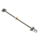 Machifit 200/300/400mm T8 Lead Screw with Shaft Coupling and KFL Pillow Block Flange Ball Bearing Mounting Support Set