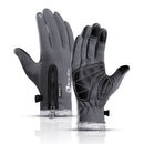 Winter Warm Outdoor Sports Gloves Fleece Windproof Non-slip Touch Screen Ski Riding Motorcycle Gloves Skiing Gloves