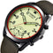 XINEW 2326 Fashion Men Quartz Watch Casual Nylon Strap Wrist Watch