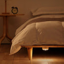 8 LED Night Light Wireless Motion Detector Wall Bathroom Bowl Seat Cabinet Light