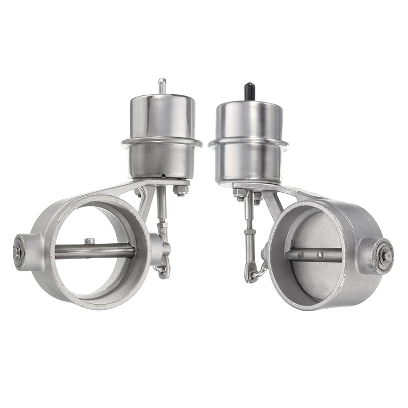 63mm 2.5'' Stainless Exhaust Control Valve Switch Kit Vacuum Actuator Open/Close Style