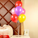 LED Plastic Balloon Stand Base Clear Balloon Stand Birthday Wedding Party Decorations