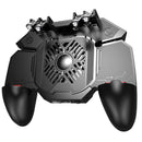 MEMO AK88 Heat Dissipation Six Finger All-in-One PUBG Mobile Game Controller Free Fire Key Button Joystick Gamepad L1 R1 PUBG Trigger for all Mobile Phone