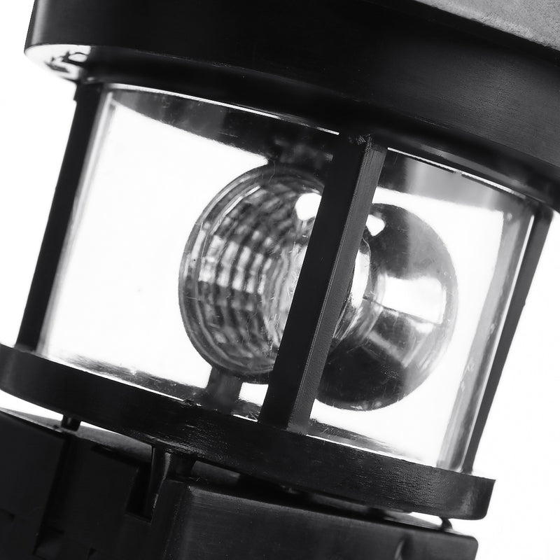 Solar Powered Lighthouse LED Rotating Light Outdoor Garden Lighting Lamp Decor
