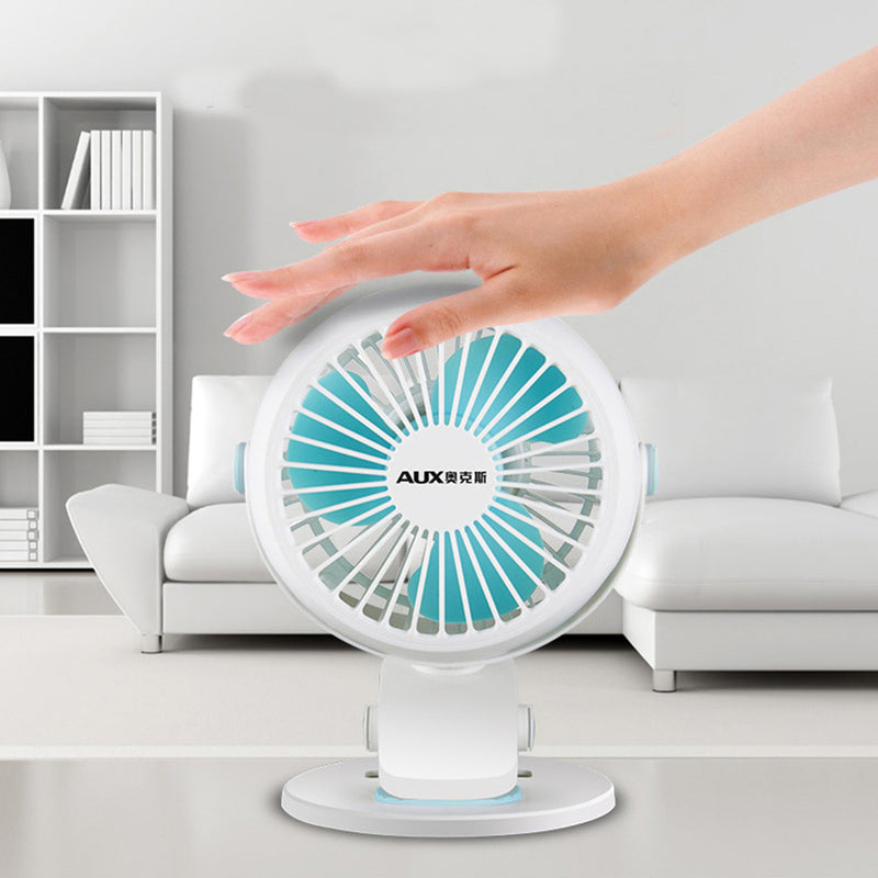 Portable USB Personal Fan USB Desk Clip Fan Portable Travel Clip Fan Rechargeable USB Mini Clamp Fan