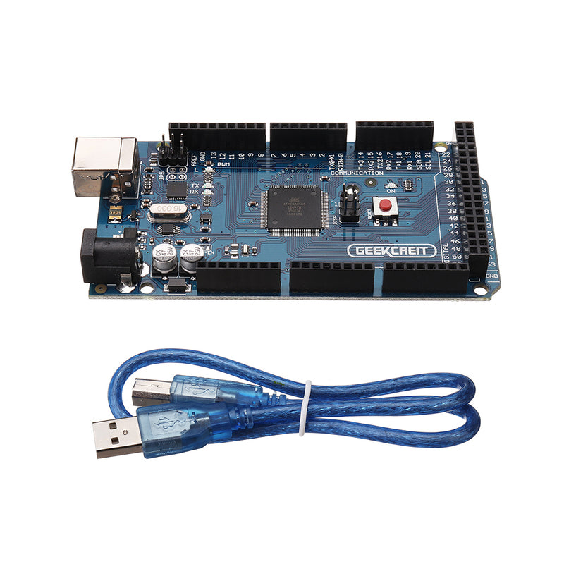 Geekcreit MEGA 2560 R3 ATmega2560 Development Board with Cable and ABS Case For