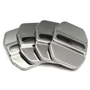 Auto Stainless Steel Door Lock Protective Covers Cap Decortive Accessories