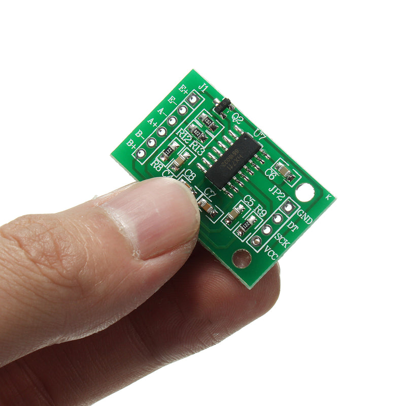5pcs HX711 24bit AD Module + 1kg Aluminum Alloy Scale Weighing Sensor Load Cell Kit For