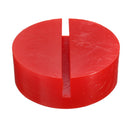 Universal Red Floor Jack Disk Pad Adapter For Pinch Weld Side Lifting