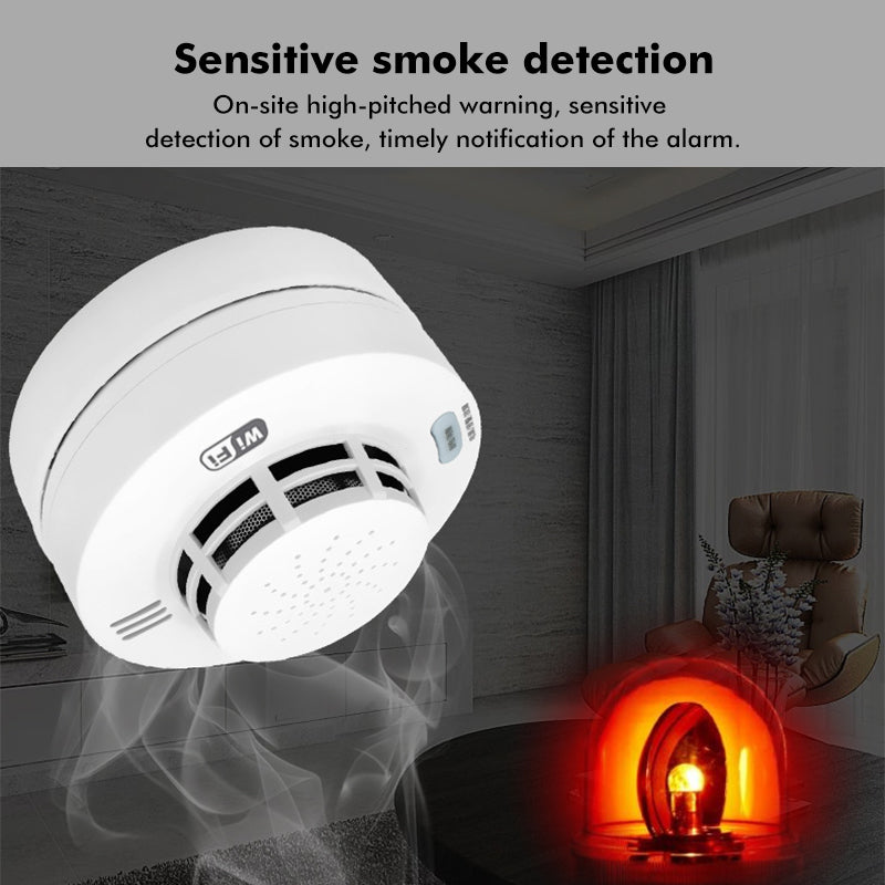 Wifi Smoke Detector Smoke Alarm  APP Smoke Sensor