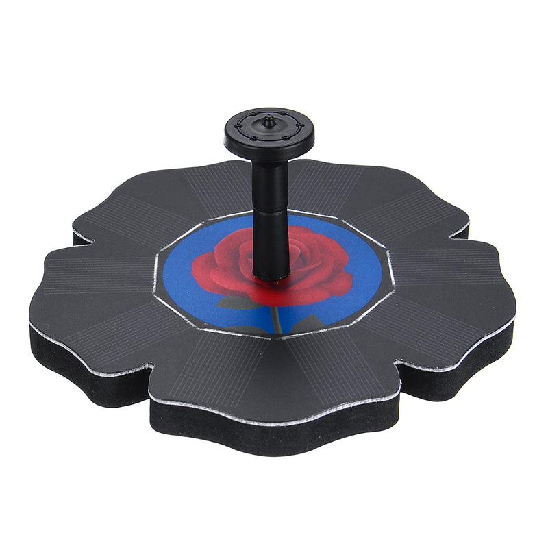 Solar Powered Floating Bird Bath Water Panel Fountain Pump Garden Pond Pool