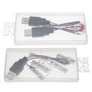 Universal LED Light Lighting Kit For Lego Toy Bricks Bar-type Lamp/Round Lamp