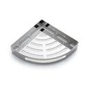 304 Stainless Steel Drain Shelf Bathroom Corner Frame Storage Tripod Single Layer Triangle Basket