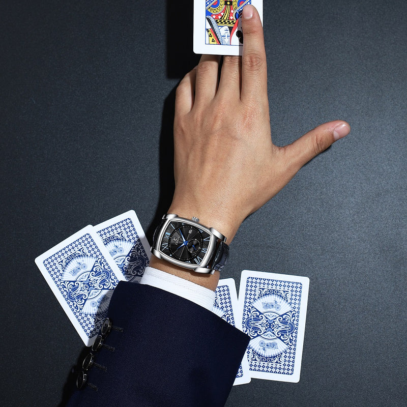 CHENXI CX0639 Roman Numerals Waterproof Quartz Watch Business Style Clock Men Wrist Watch