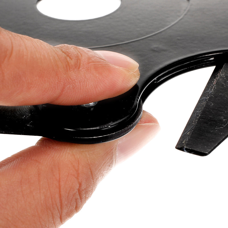 6 Steel Blades Razors Black Trimmer Head Lawn Grass Weed Eater Brush Cutter