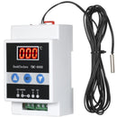GeekTeches TMC-6000 110-240V Guide Rail Thermostat Digital Temperature Meter Thermoregulator Refrigeration Hea