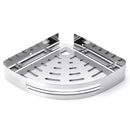 Kitchen/Bathroom Stainless Steel Triangular Rack Shower Caddy Storage Holder Shelf