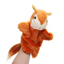 27CM Stuffed Animal Squirrel Fairy Tales Hand Puppet Classic Children Figure Toys Plush Animal
