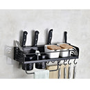 Kitchen Organization Storage Rack Wall Mount Coffee Cup Mug Cupboard Holder Shelf Hanger
