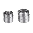 Machifit 10pcs I.D 8mm MR128-2RS MR148-2RS Double Shielded Miniature Deep Groove Ball Bearing