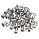 Suleve MXRN1 200Pcs Insert Rivet Nut 304 Stainless Steel Countersunk Head M3/M4/M5/M6