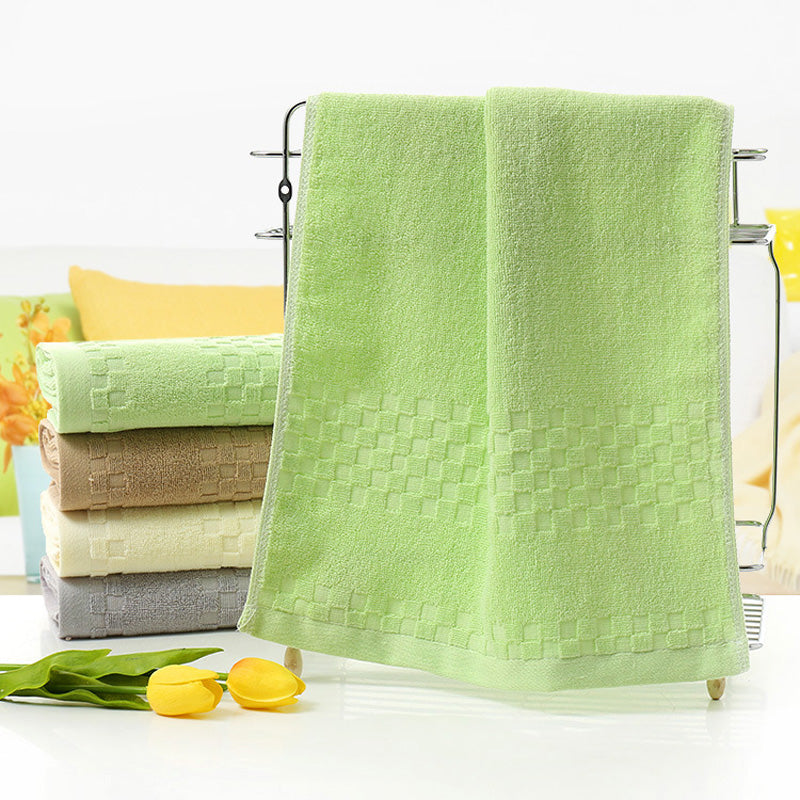 KCASA KC-BR226 Pure Thicken Super Absorbent Towel 100% Cotton Hand Beach Towels Pattern