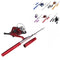 1.4M Aluminum Alloy Fishing Rod Portable Fishing Rods Pole +HIG2000 Spinning Wheel Set