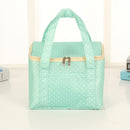 Lunch Tote Bag Oxford Waterproof Cooler Insulated Handbag Large Capacity Storage Containers