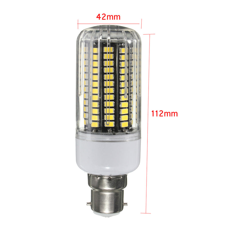 E14 B22 E27 LED Bulb 12W 136  SMD 5733 1500LM LED Cover Corn Light Lamp Bulb AC 220V