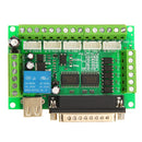 Geekcreit 5 Axis CNC Interface Board For Stepper Motor Driver Mach3 With USB Cable