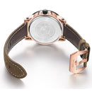 RUIMAS 550 Mechanical Design Creative Men Wrist Watch Cowhide Strap Quartz Watch