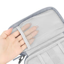 BUBM CDB-SC Portable Double Layers Digital Accessories Storage Bag Data Cable Electronic Accessories Travel Power Bank Organizer Bag