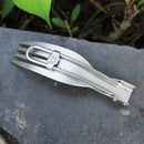 Keith Ti5303 Titanium Folding Fork Ultralight Spork Cutlery Outdoor Camping Picnic Tableware