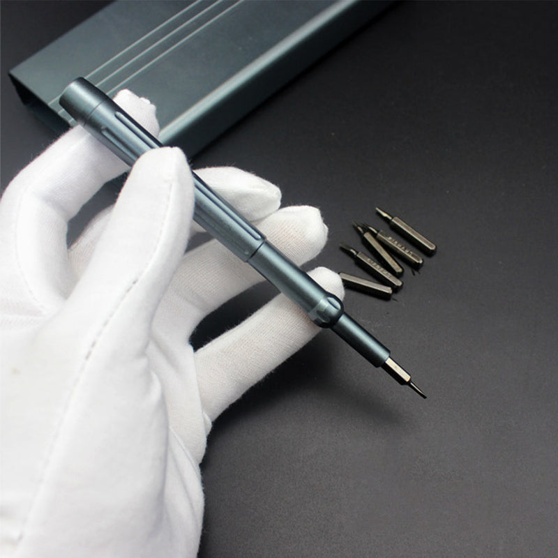 50 In 1 Multi-Tool Precision Magnetic Screwdriver Tweezer Repair Screw Driver DIY Repair Alloy Case
